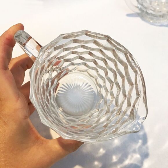 Milk & Sugar Vintage Mid Century Glassware - Picture 3 of 6